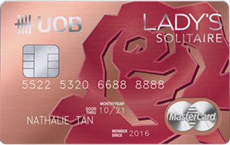 Limited Edition UOB Lady's Solitaire Card