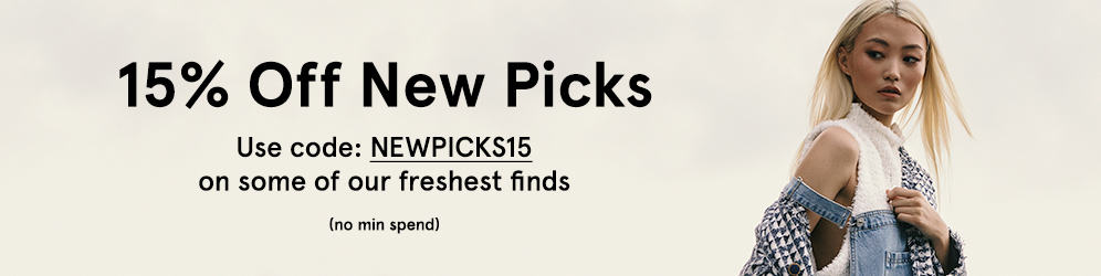 Zalora New Picks 15% off