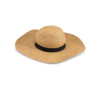 Lady's beach straw hat