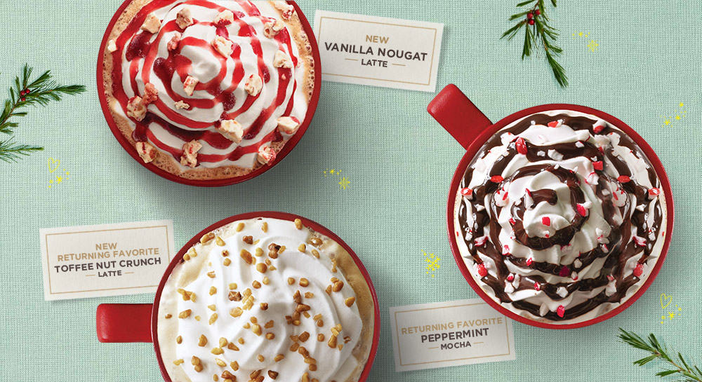 Starbucks Christmas Toffeenut Latte