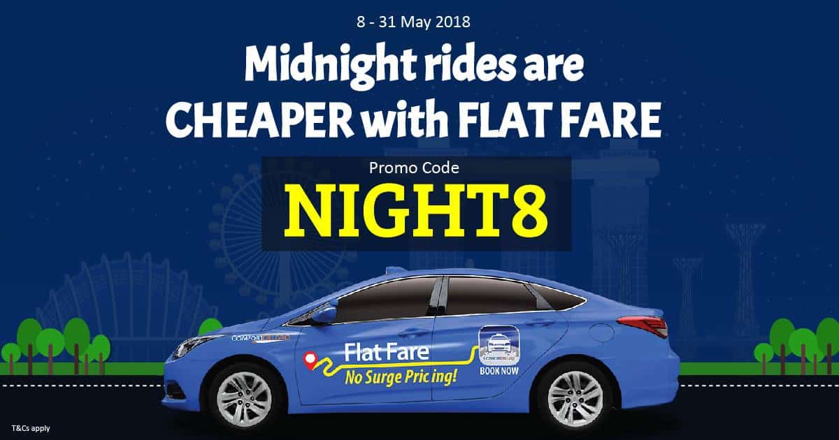 ComfortDelGro Taxi May Promo Code