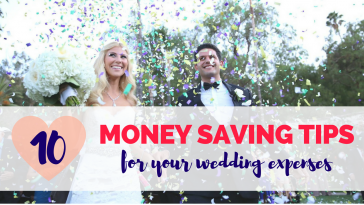 10 money Saving Tips for your wedding expenses