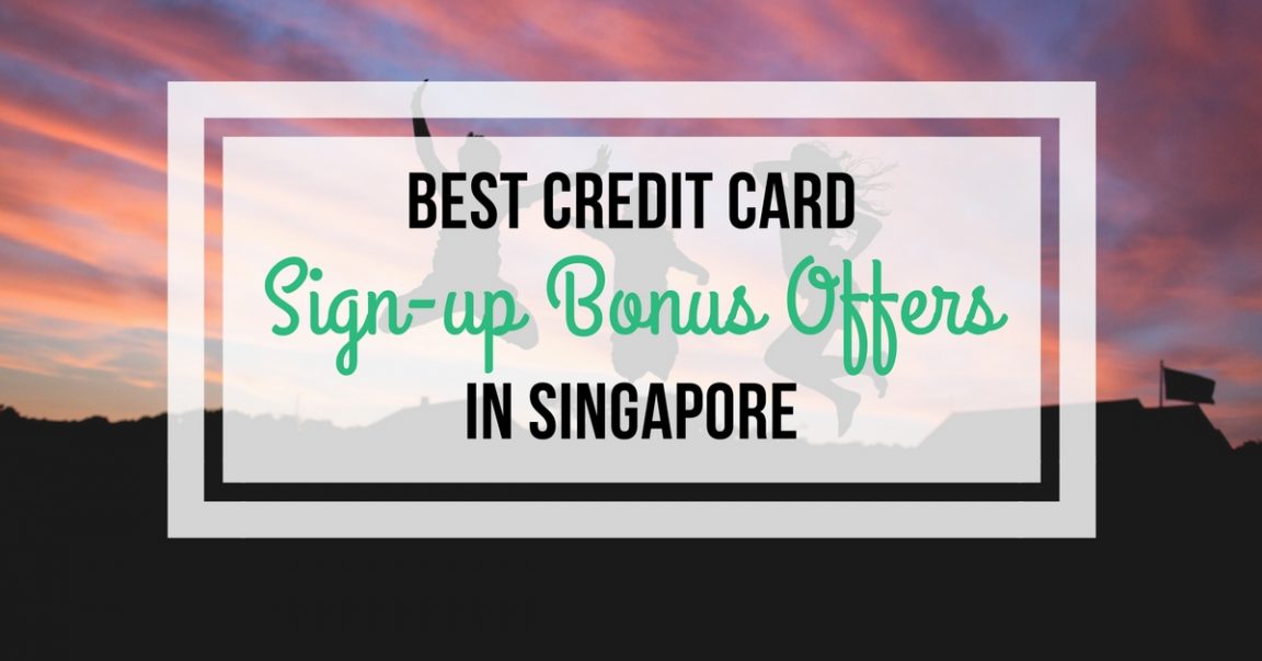 Image of Singapore credit card signup promotion