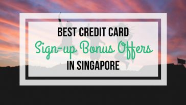 Image of Singapore credit card signup promotion