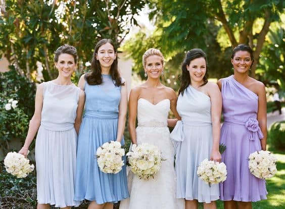 Bridesmaids dresses