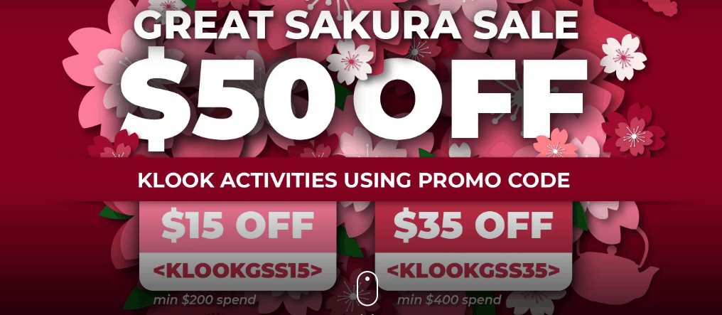 Klook promo code