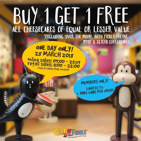 cat & the fiddle buy 1 get 1 free