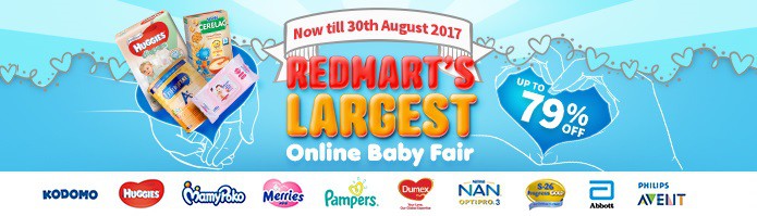 RedMart Online Baby Sale August 2017