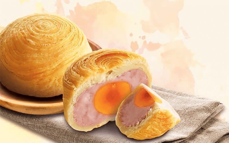 Gim Tim Flaky Mooncake