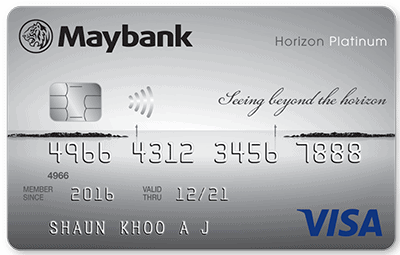 Maybank Horizon Platinum Visa