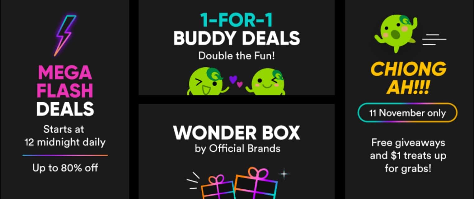 Qoo10 11/11 Sale