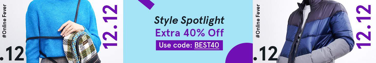 Zalora 12.12 Sale Extra 40% off