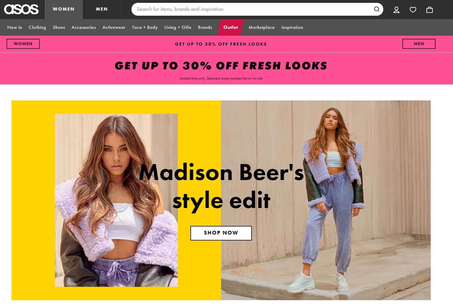 ASOS sale