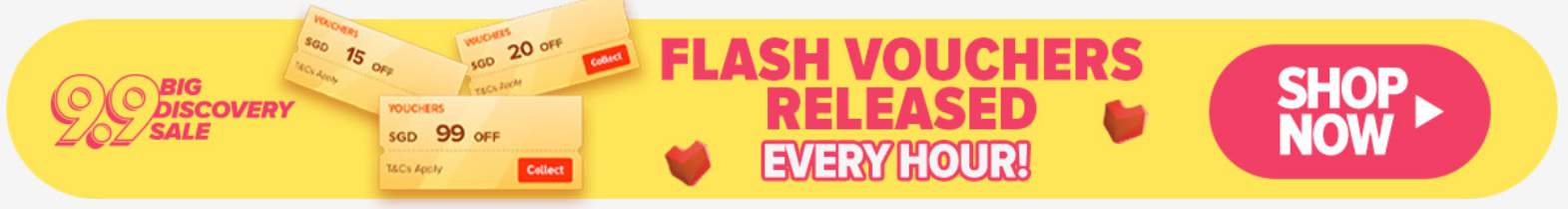Lazada 9.9 vouchers