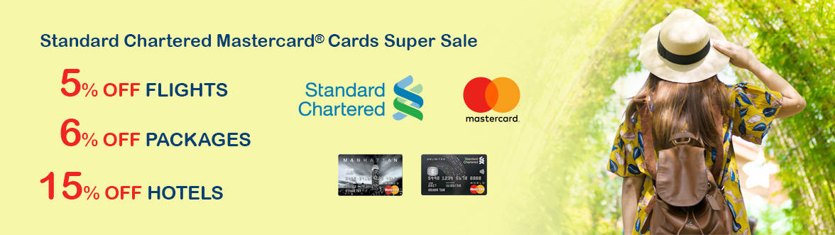Zuji StanChart Mastercard Sale