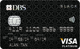 DBS-Black visa card