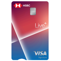 HSBC-Live+ Credit Card