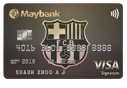 Maybank-Maybank FC Barcelona Visa Signature Card