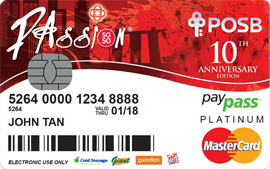 PAssion-PAssion POSB Debit Card