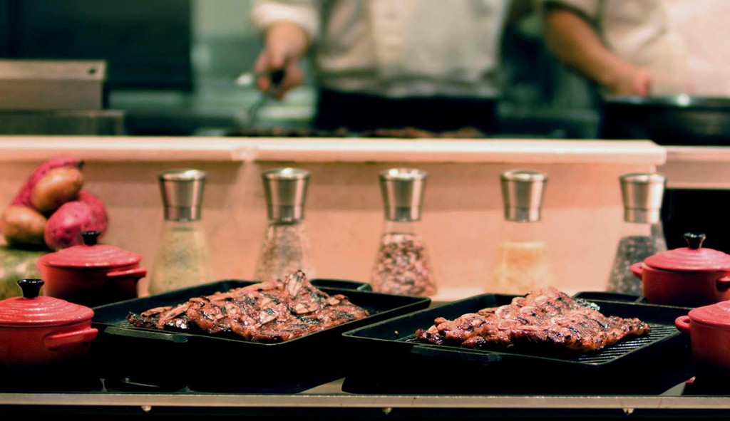 Grill section
